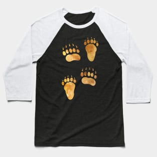 Bear Paw Prints Baseball T-Shirt